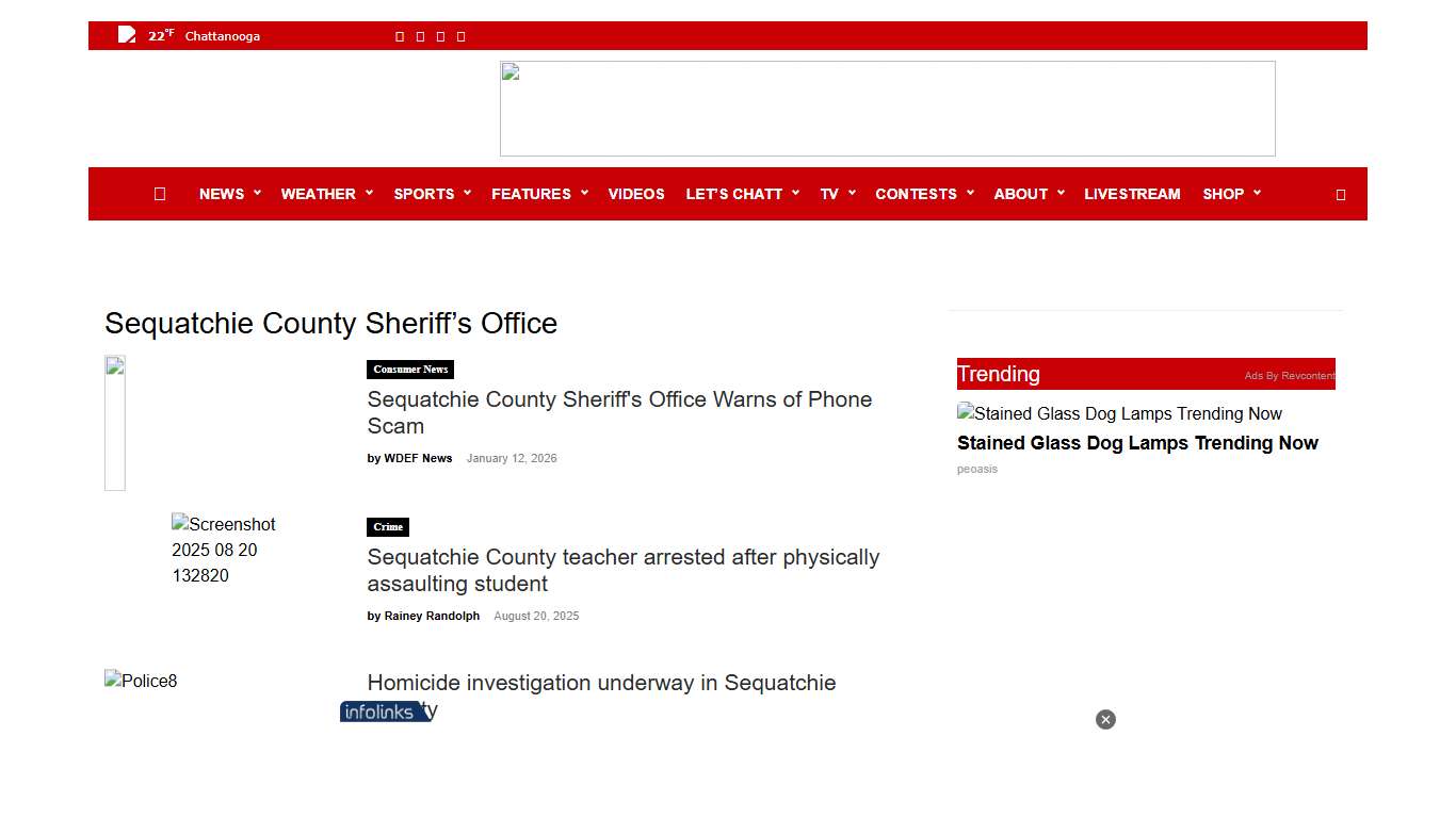 Sequatchie County Sheriff's Office Archives - WDEF